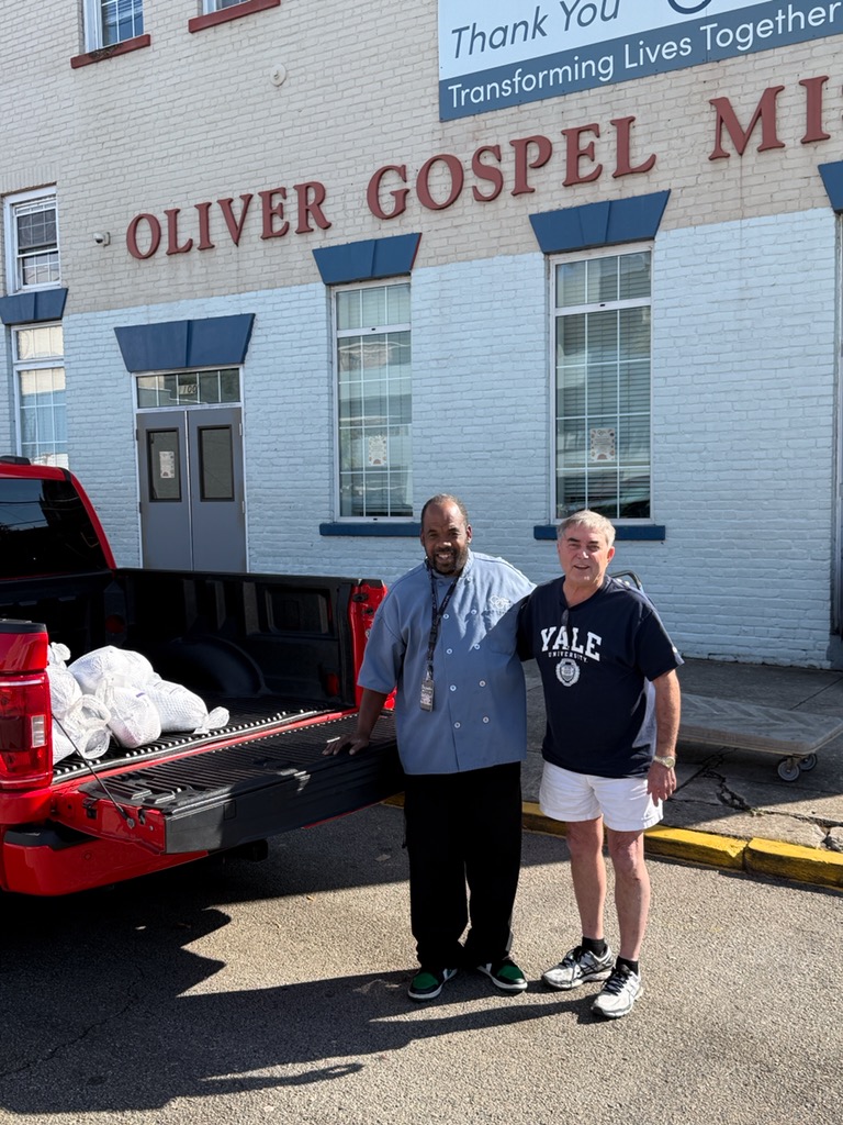 Rick Mantei Delivers Holiday Hope with Oliver Gospel Mission